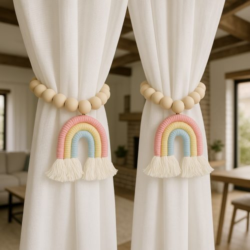 Amarradera Decorativa Arcoíris