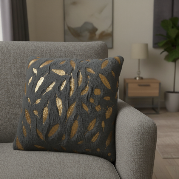 Funda Cojín Iris Plumas