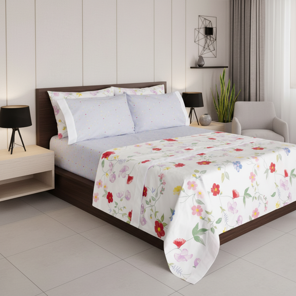 Sabana algodón malu