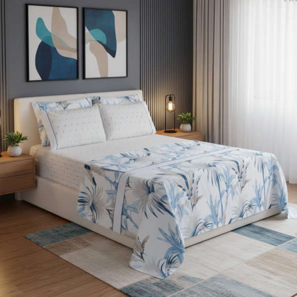 Sabana algodón pine