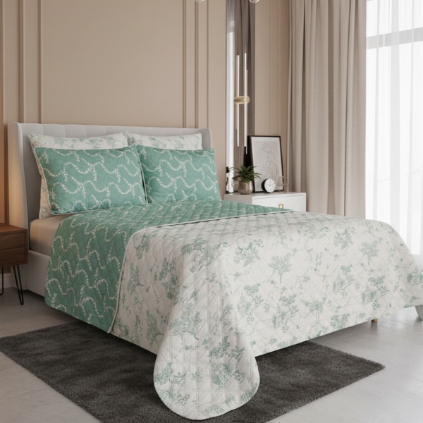 Colcha ragazza verdy