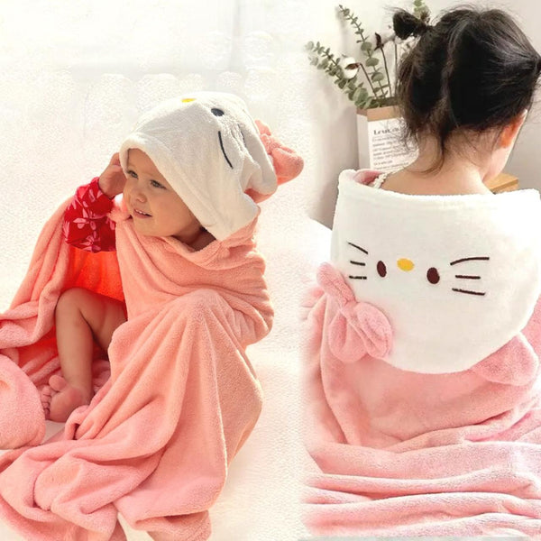 Toalla Infantil Con Gorro